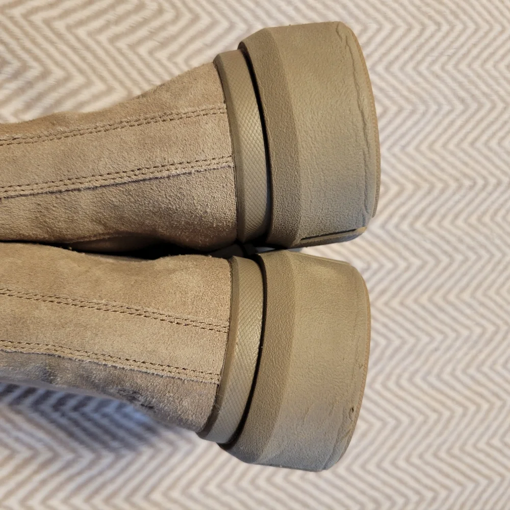 Womens Timerland Greyfield Chelsea Boot Ortholite Tan Brown Nubuck Size 10 - Picture 7 of 10